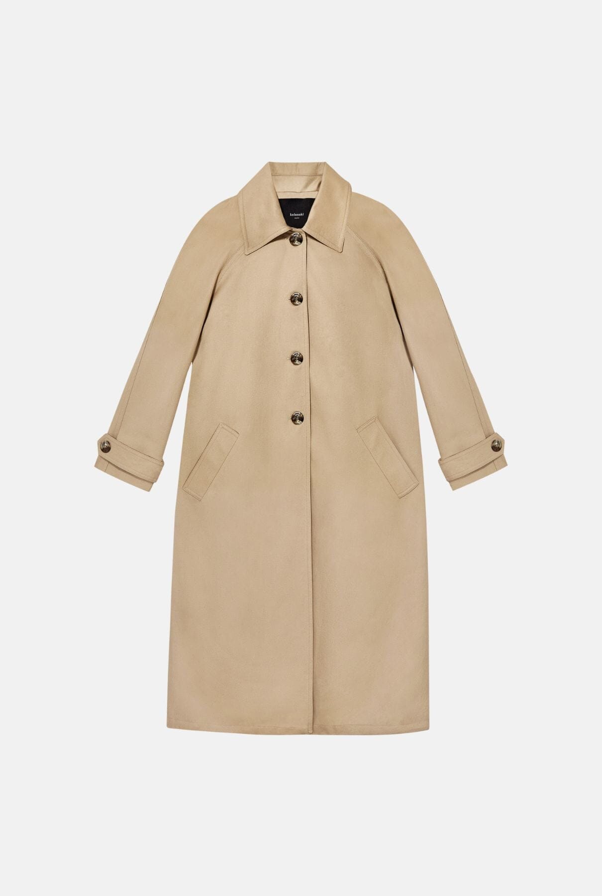 Gabardina beige impermeable Ivy