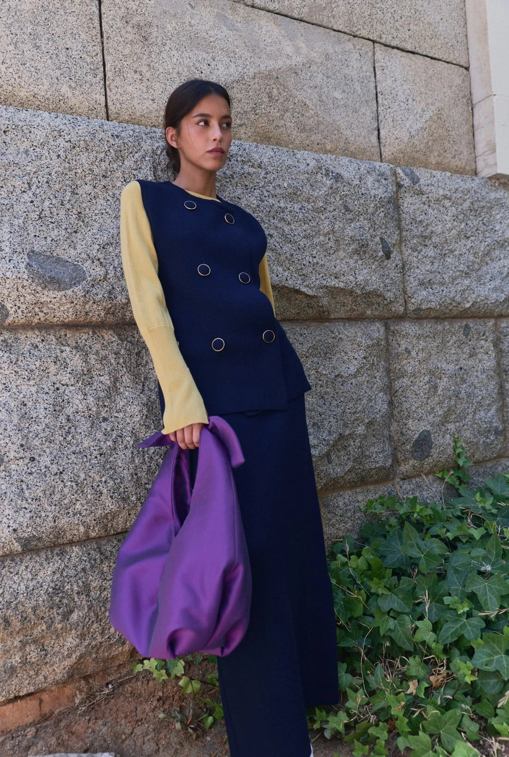 Ginebra Skirt Navy