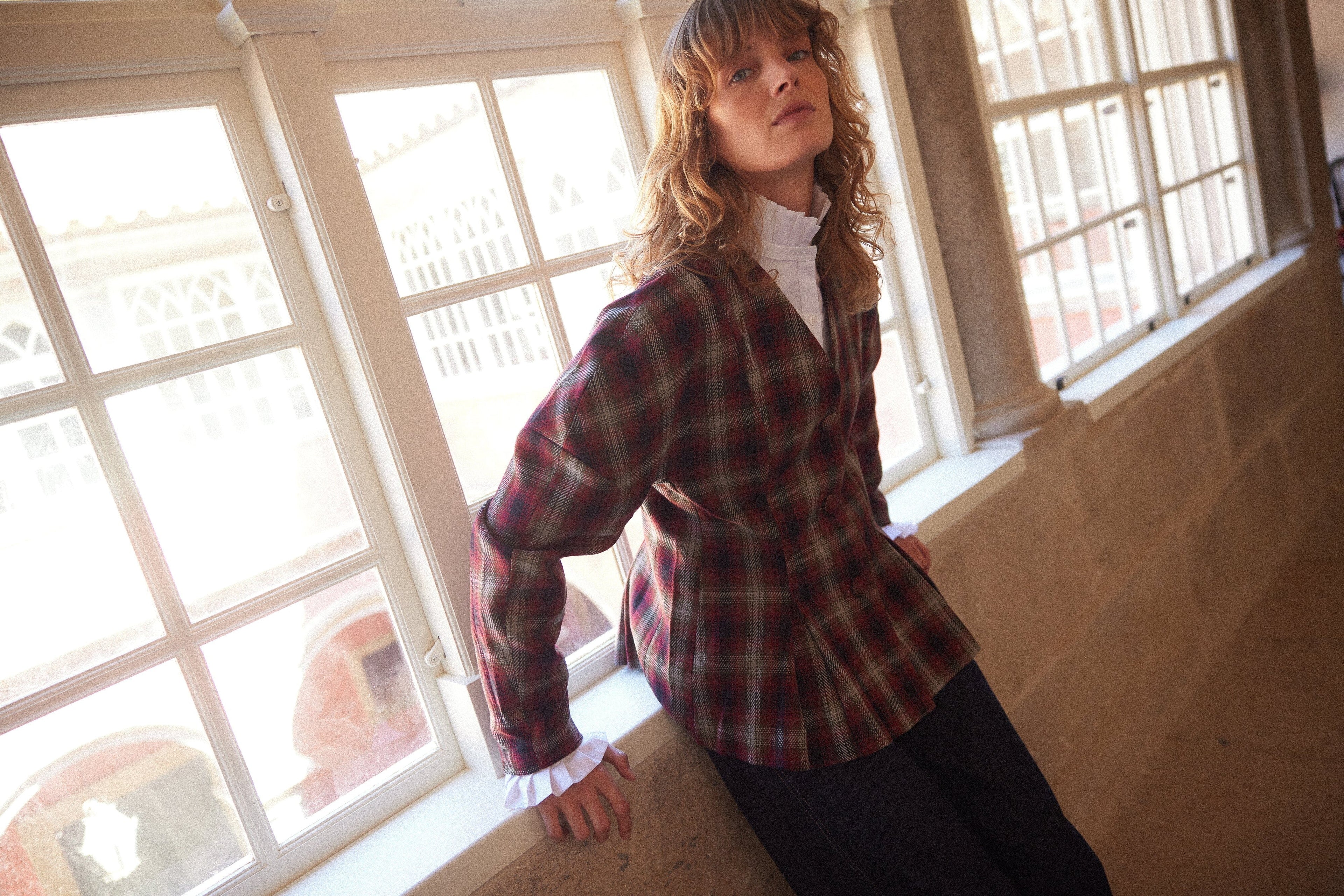 Grant Red Blazer