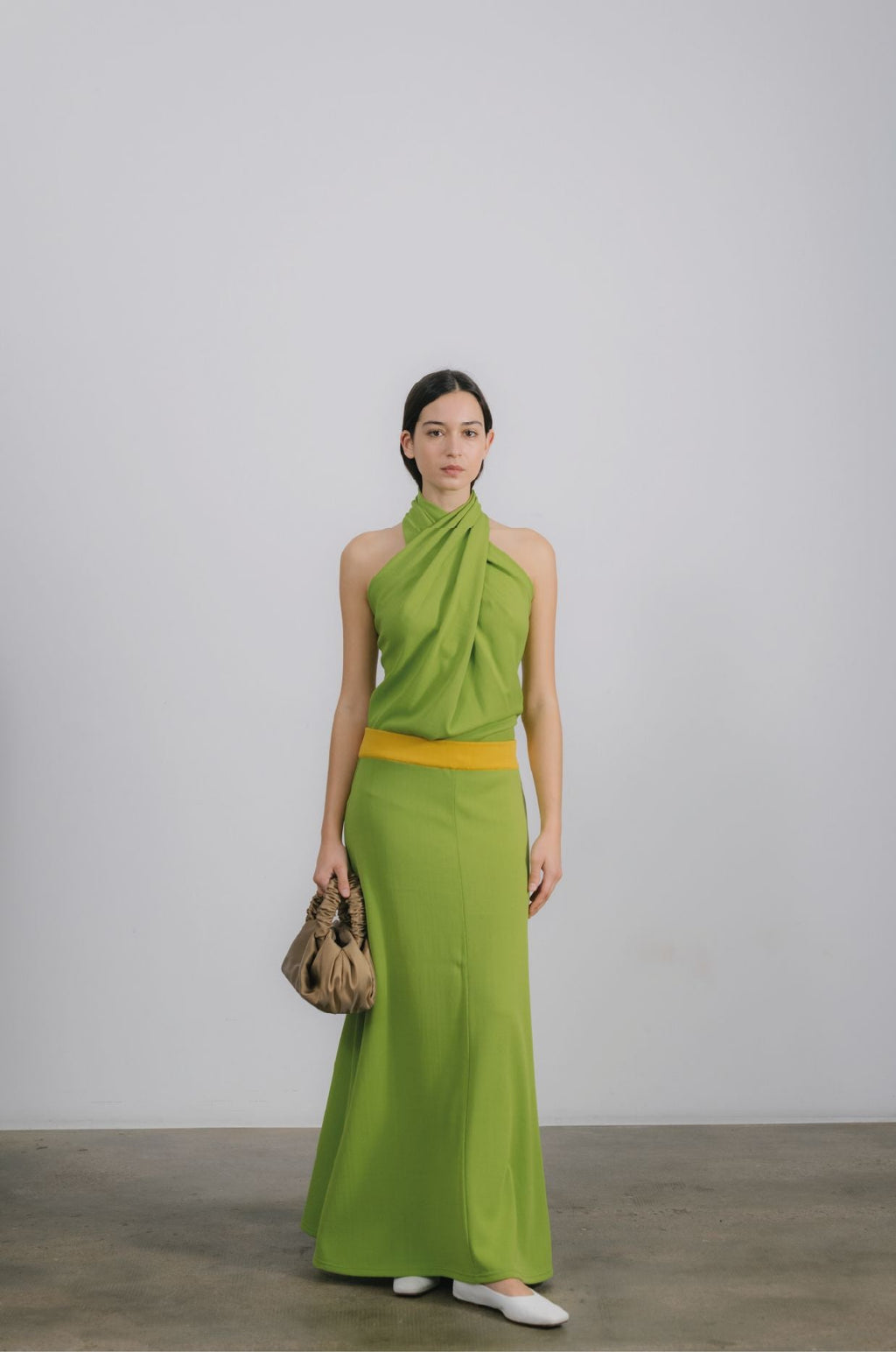 Isa Skirt Lime Green