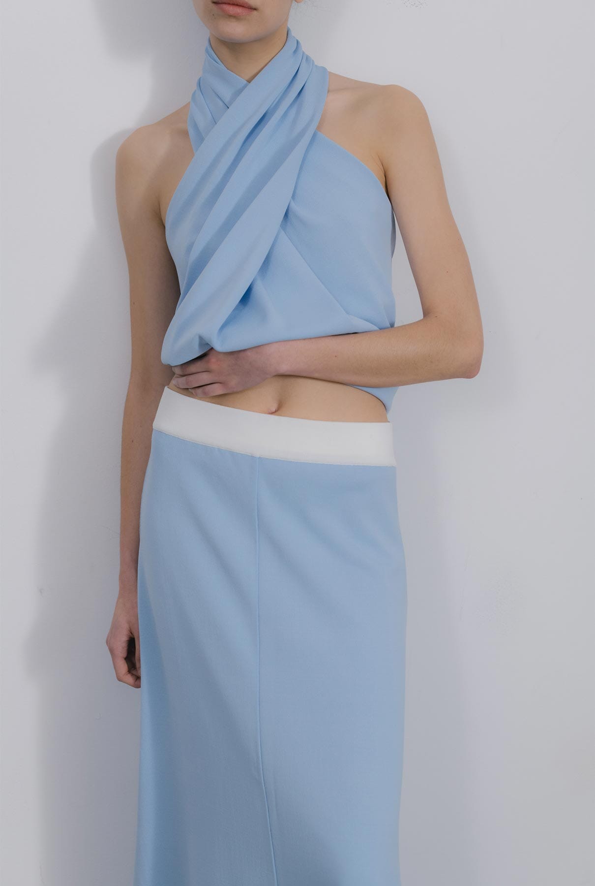 Isa Skirt Sky Blue