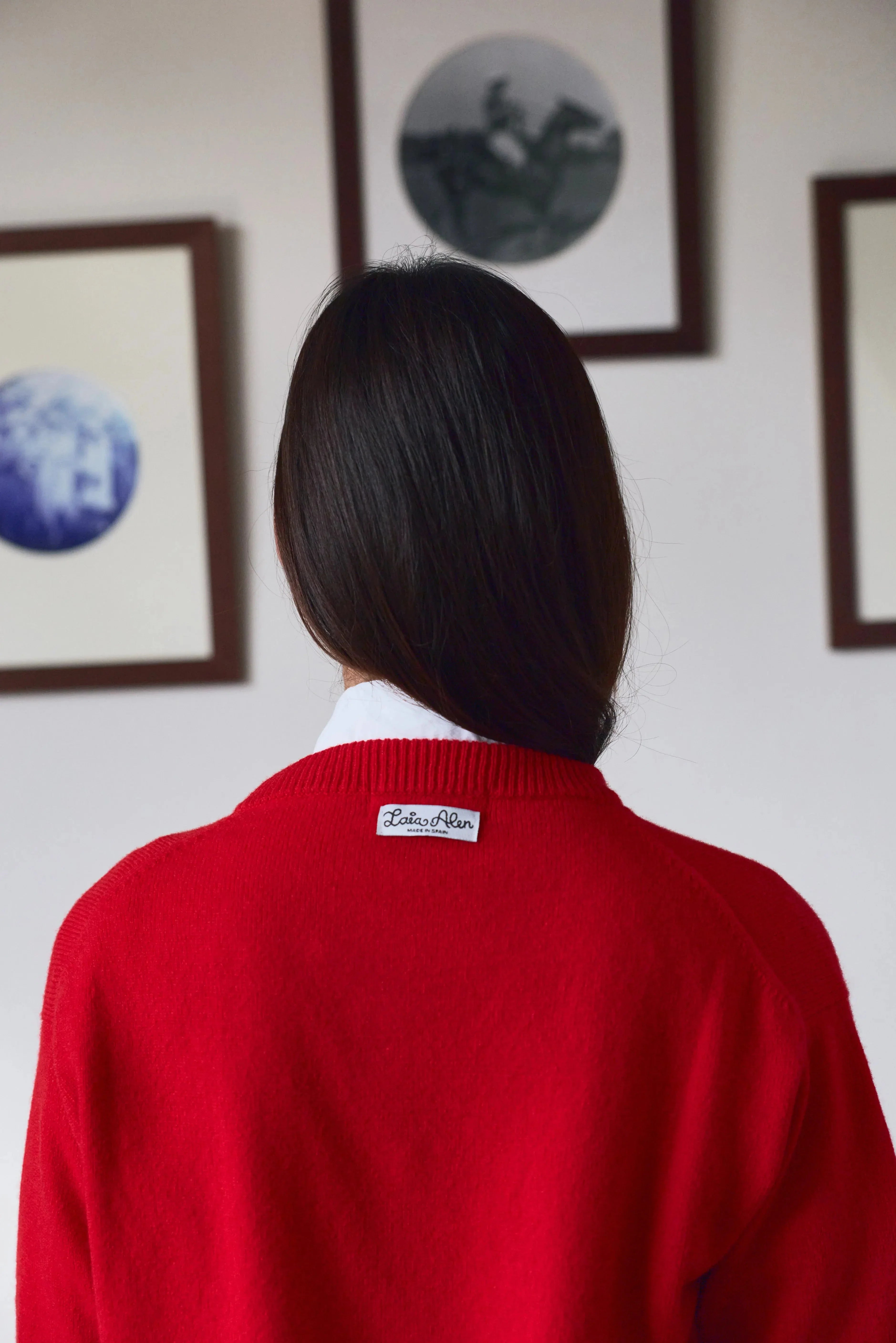 Kent Cardigan Red