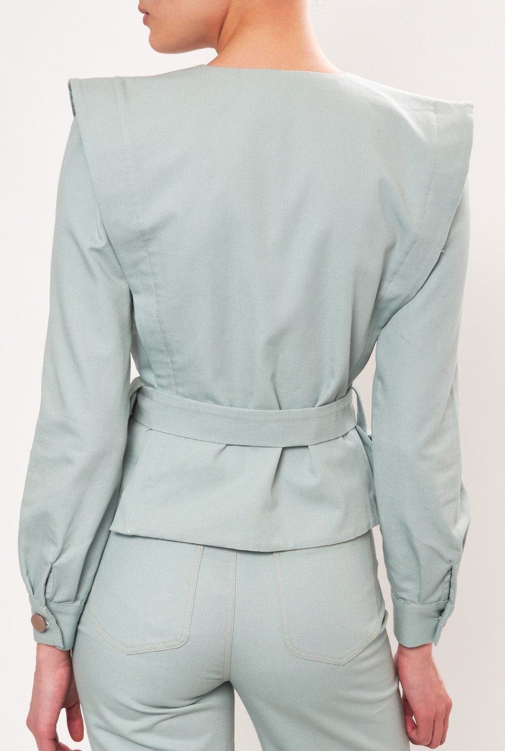Chaqueta Lourdes Azul Plomo