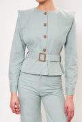 Chaqueta Lourdes Azul Plomo
