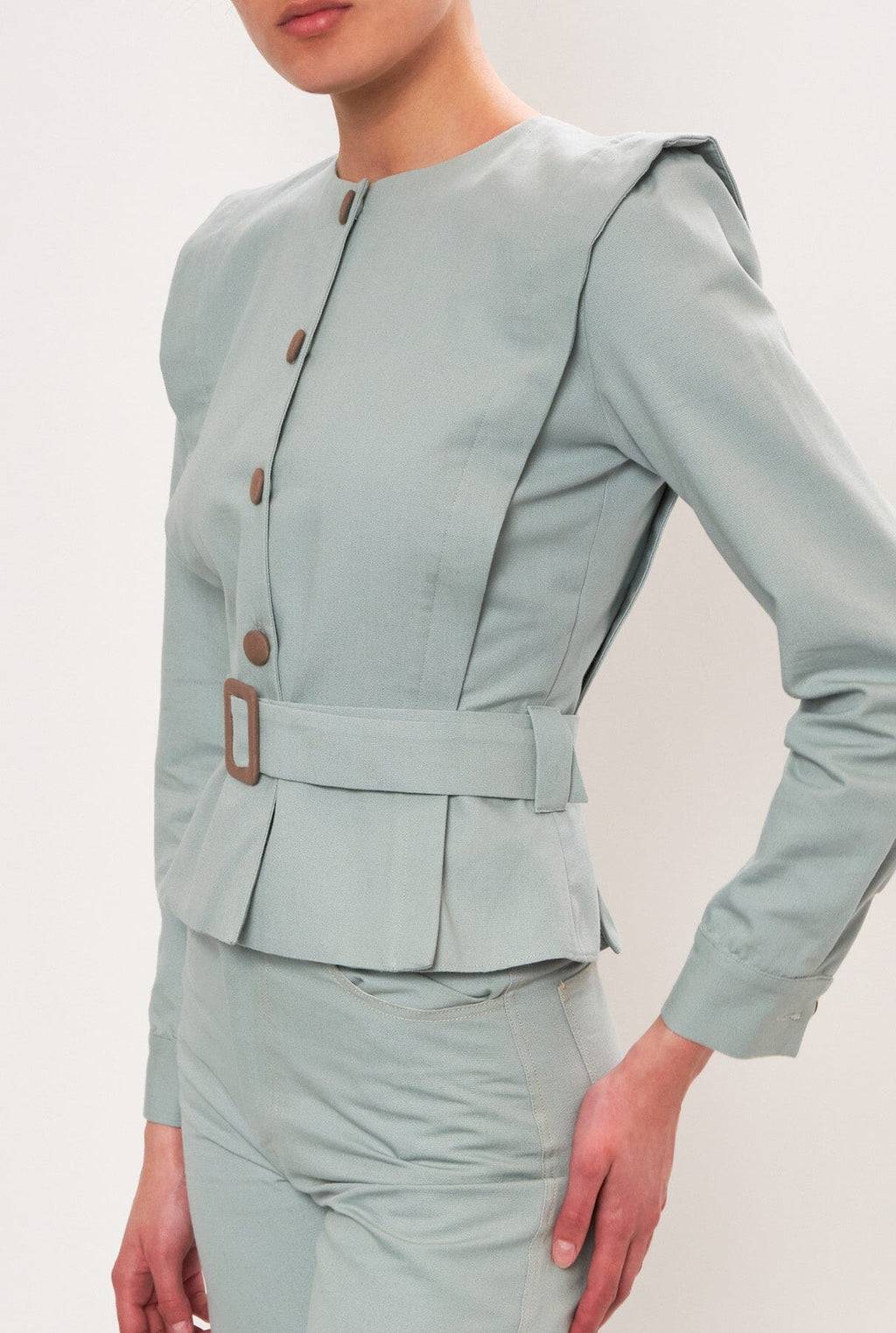 Chaqueta Lourdes Azul Plomo