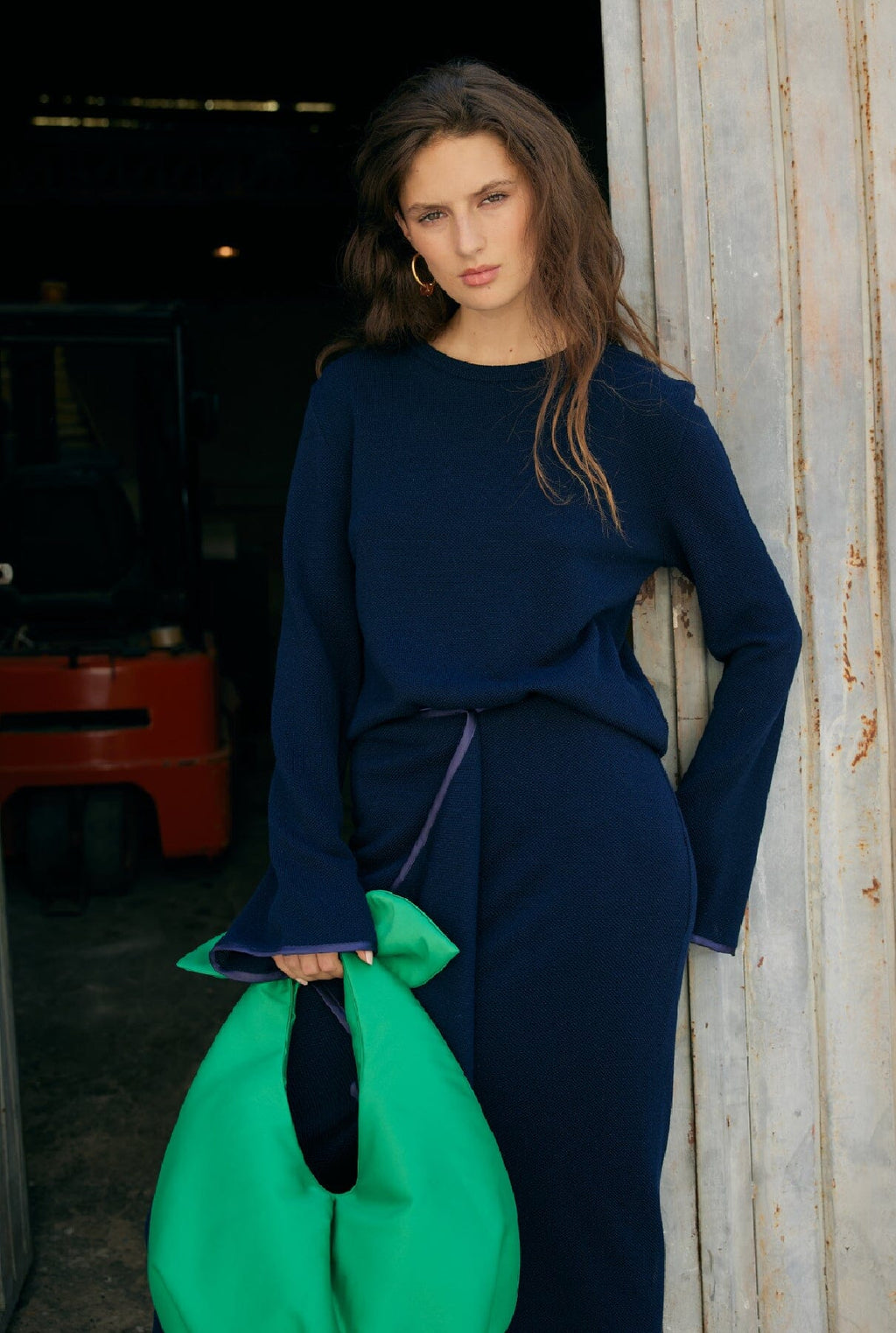 Lupe Skirt Navy