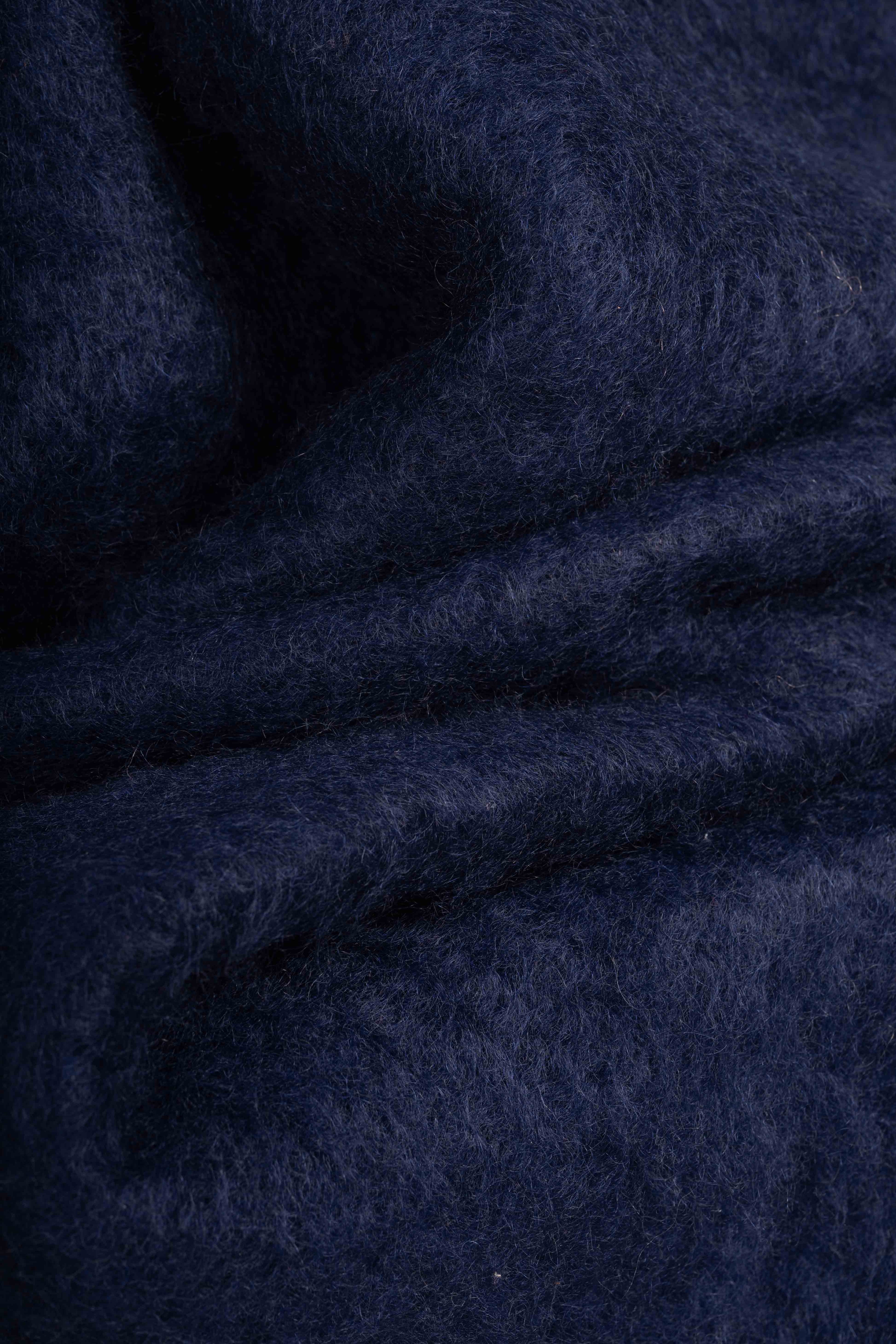 Midnight Blue Mohair Scarf