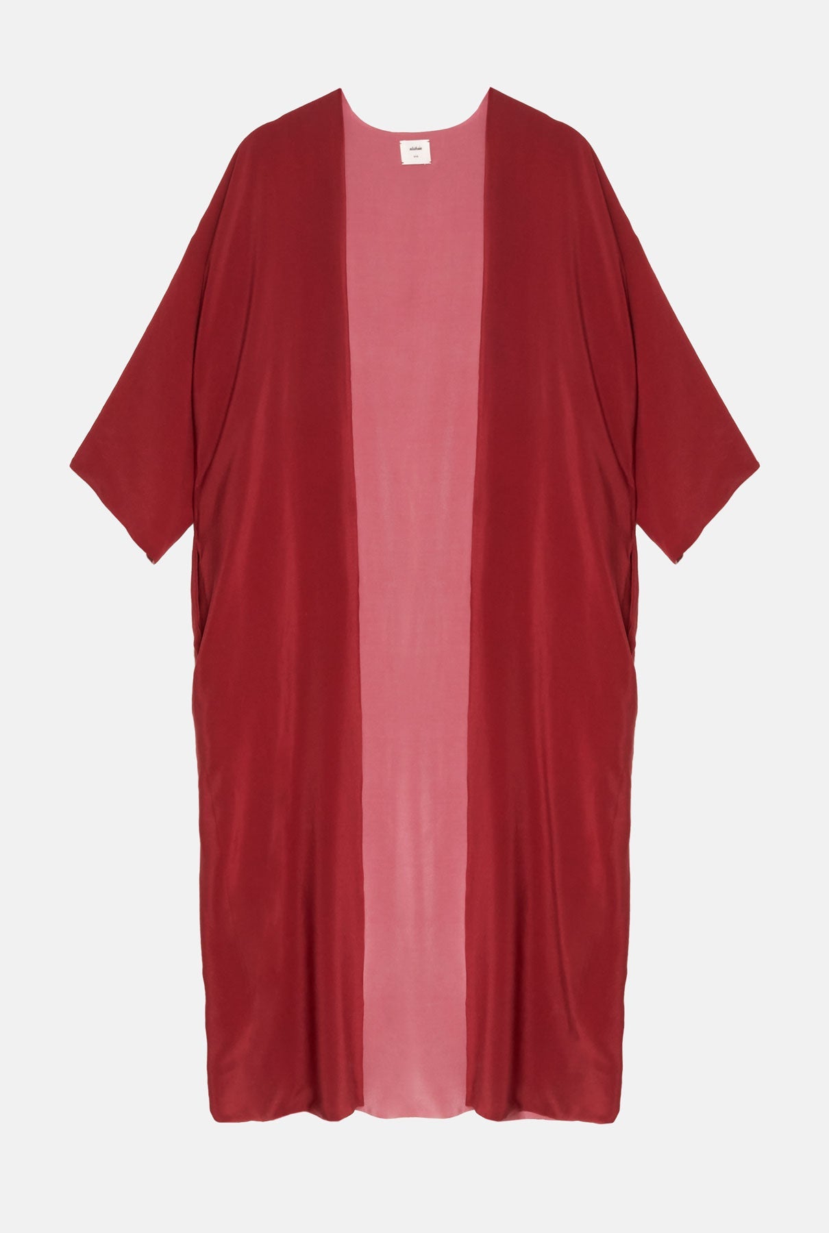 Abrigo Miss Niko reversible - rojo/rosa