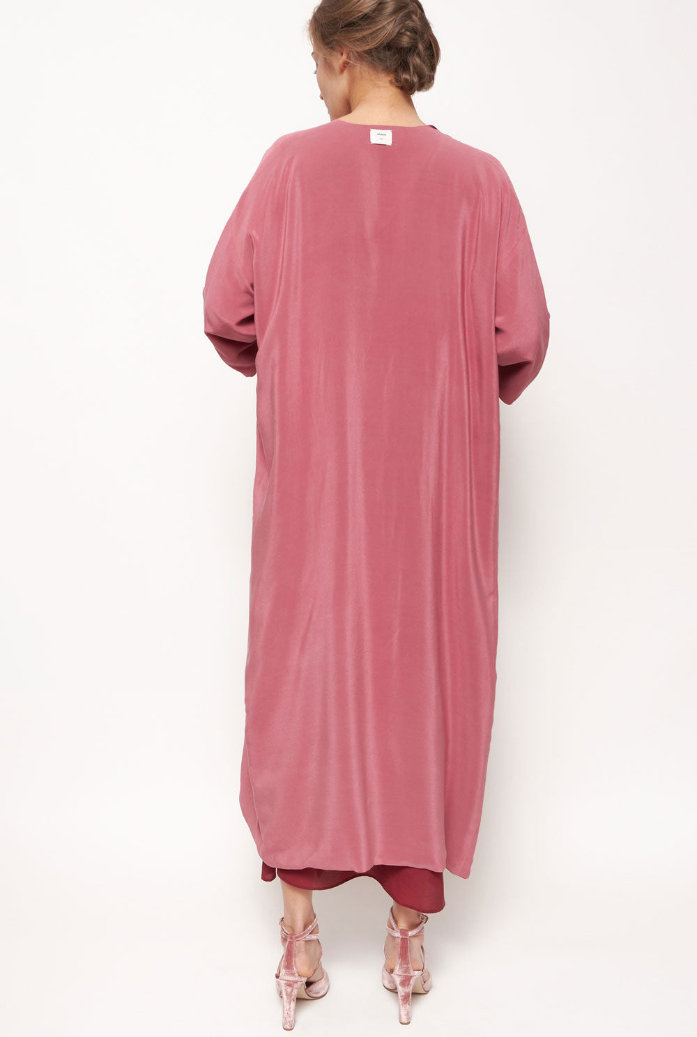 Abrigo Miss Niko reversible - rojo/rosa