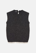 Mumu Pearl Black Vest