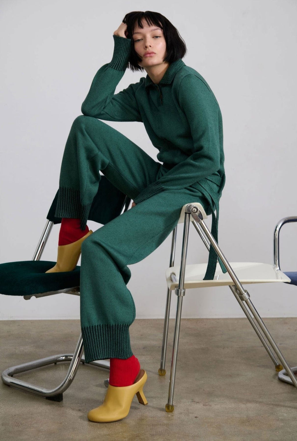 Mustang Green jumper