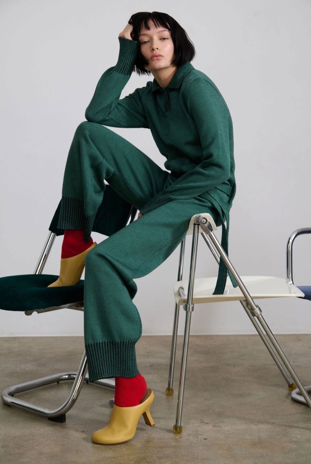 Mustang Green jumper