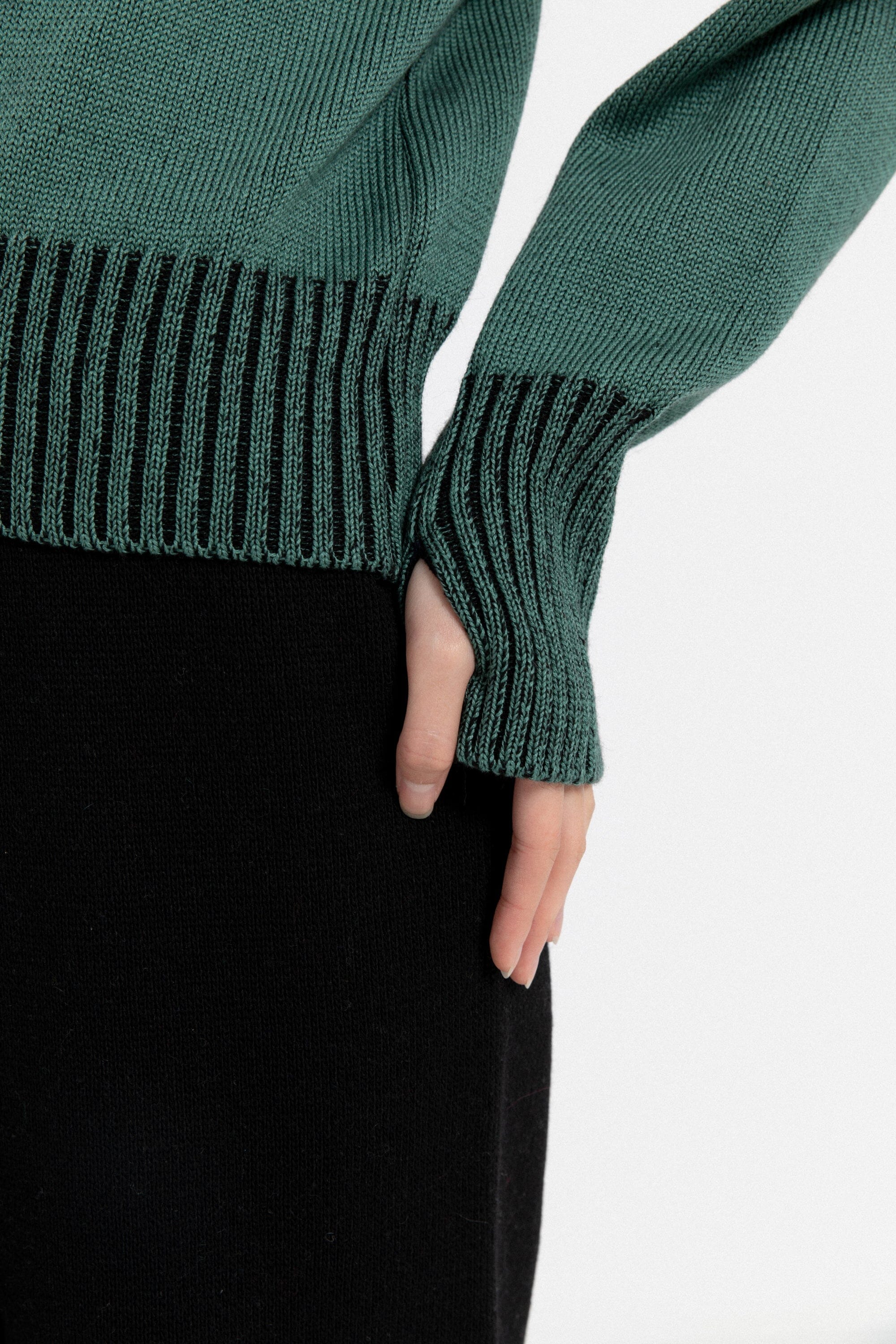 Mustang Green jumper
