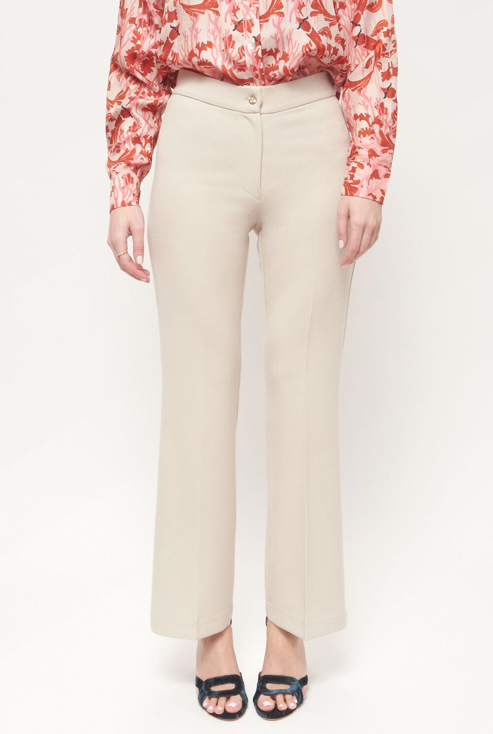 Napoles White Trousers