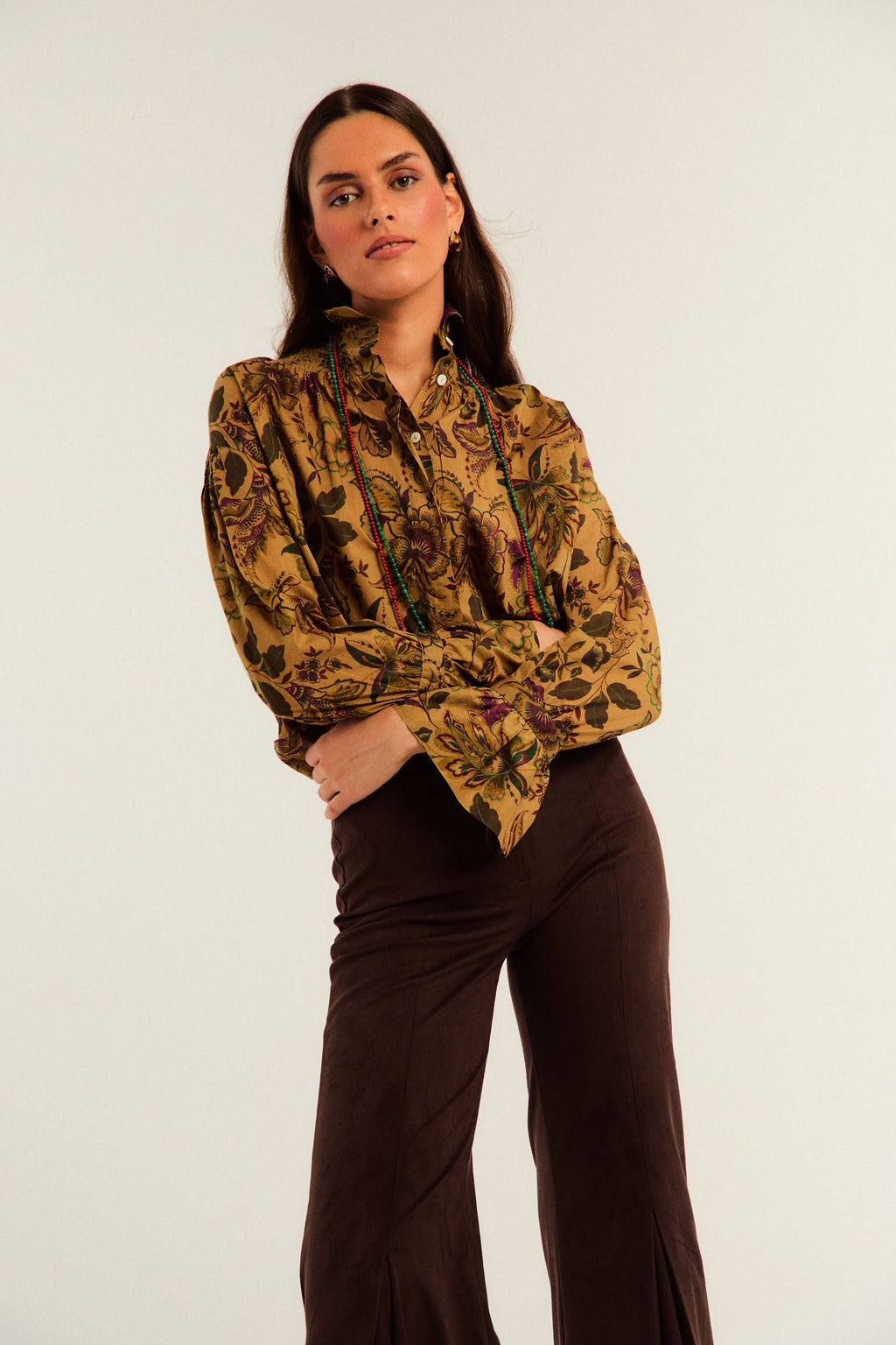 PANTALÓN AVEDON ANTE MARRÓN
