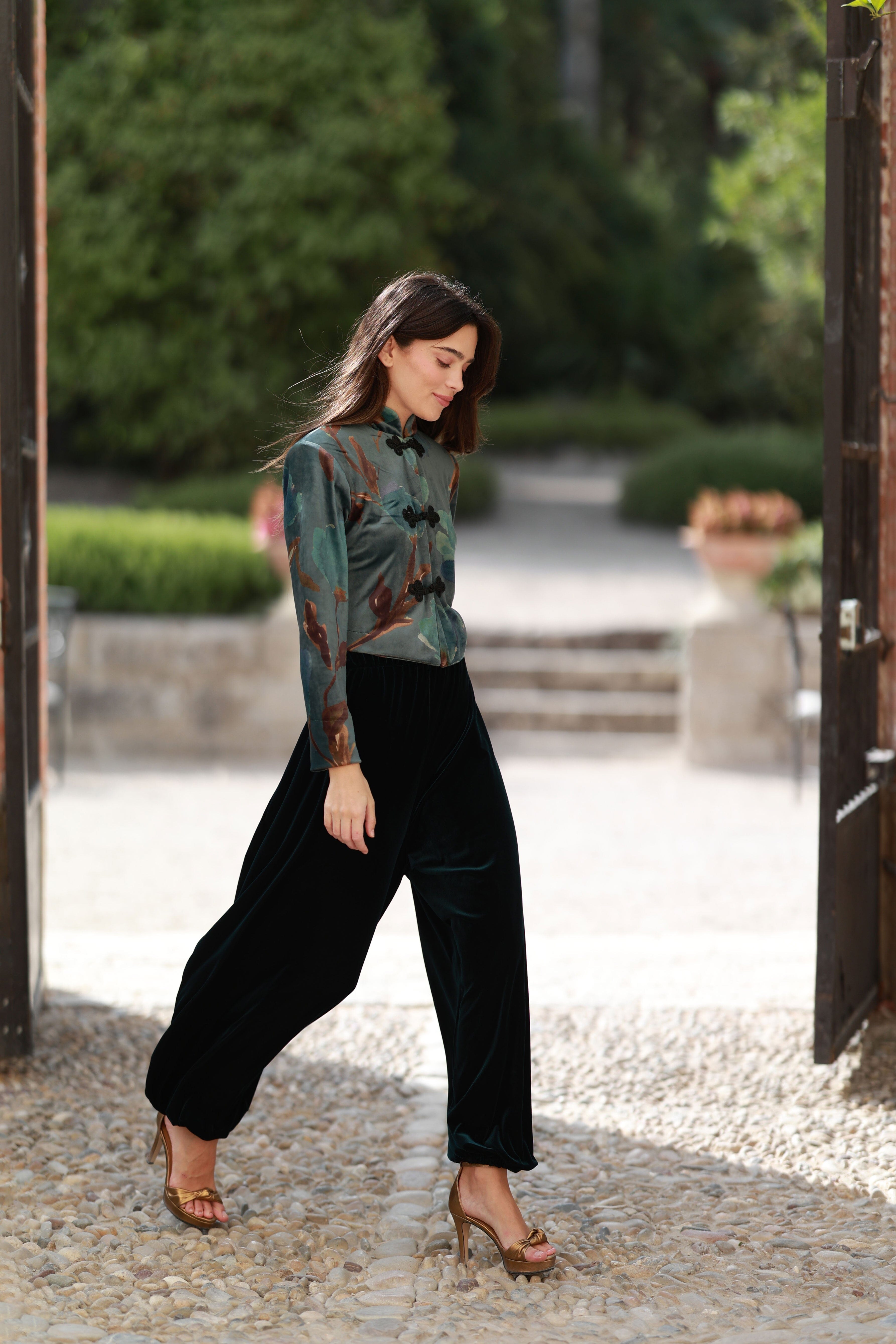 PANTALÓN BAGGY TERCIOPELO