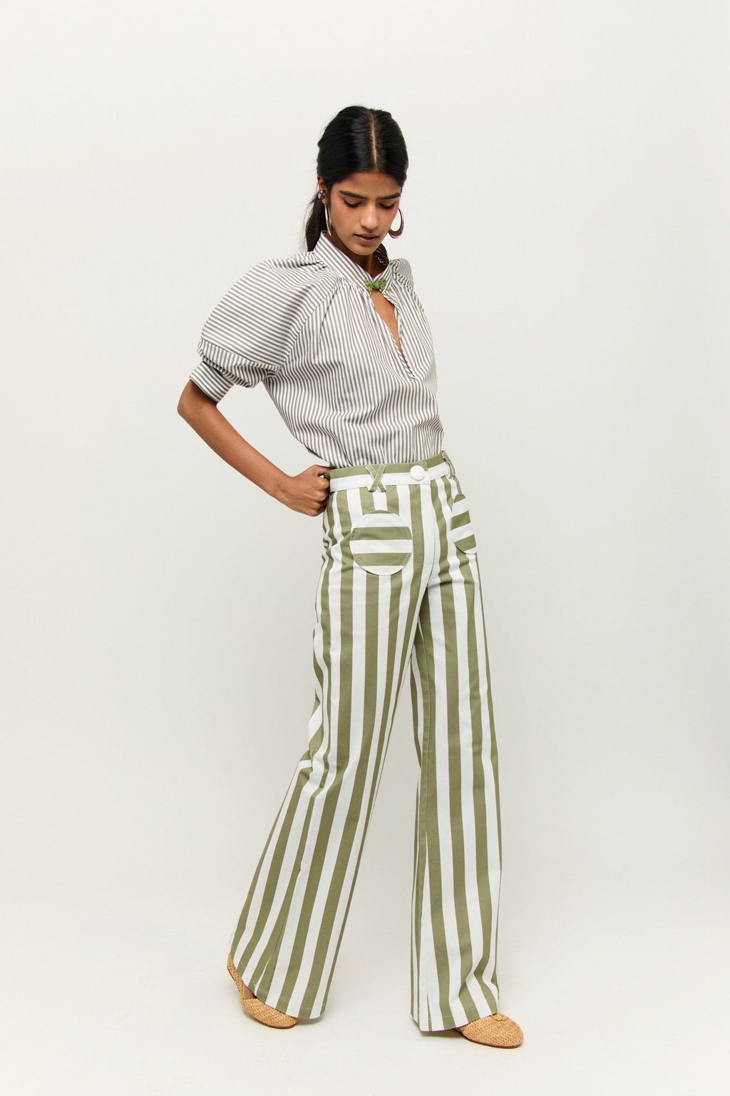 PANTALÓN BIARRITZ KAKI -SE RECOMIENDA COMPRAR UNA TALLA MÁS. SALIDA DE PEDIDO 23 DE FEBRERO
