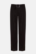 Pantalón de lino negro