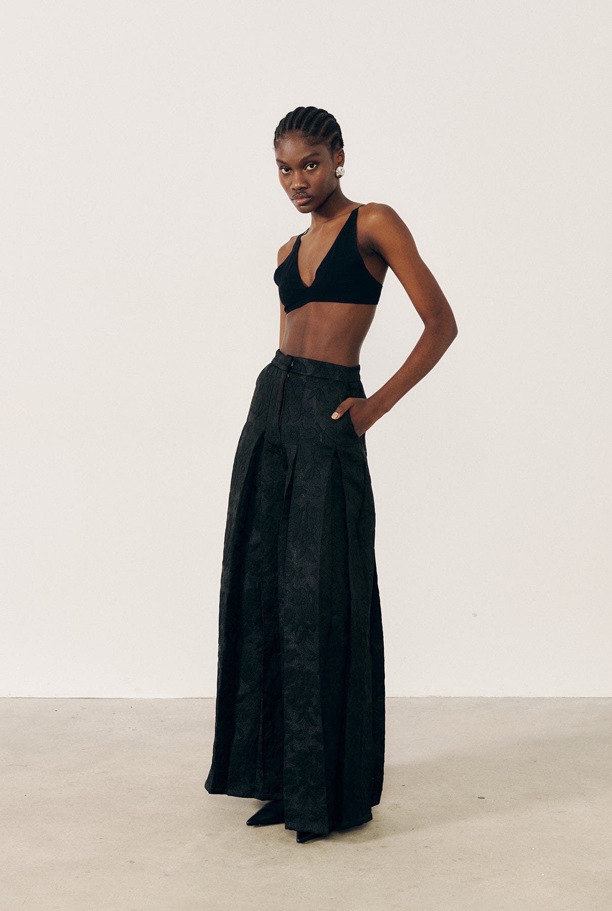Pantalón maxi pinzas