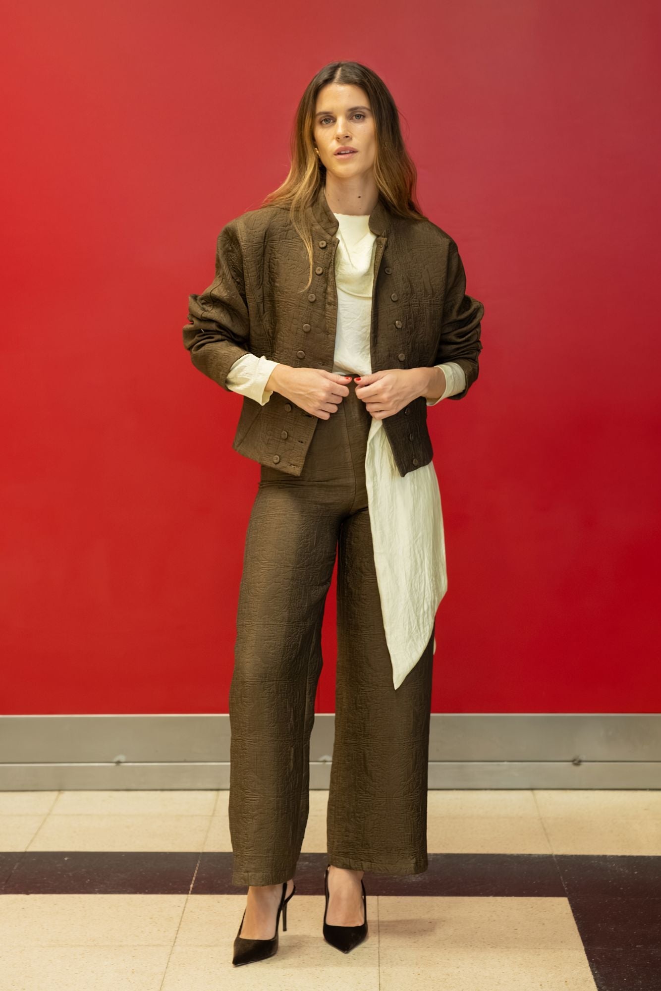 PANTALÓN NIBE JACQUARD