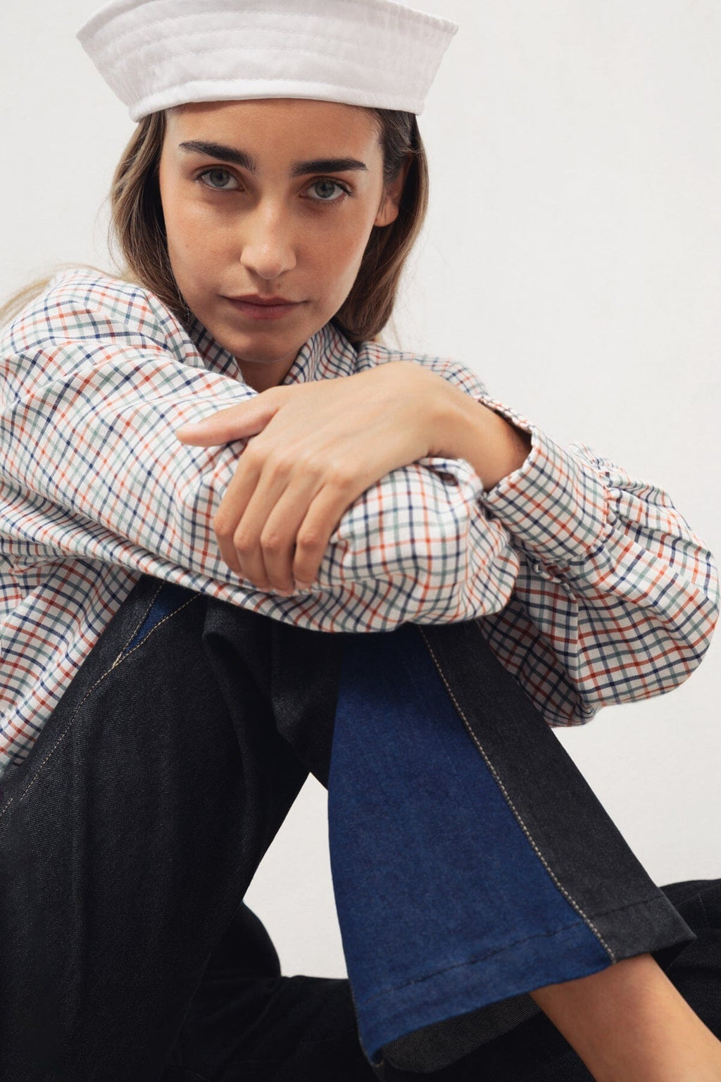 Pantalones Icíar denim slim negro