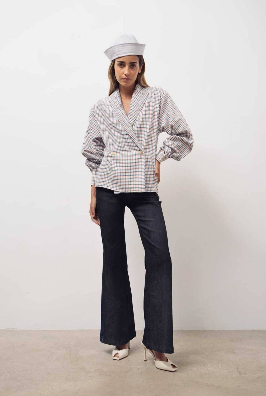 Pantalones Icíar denim slim negro