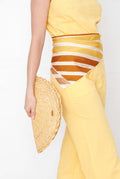 Bolso abanico natural