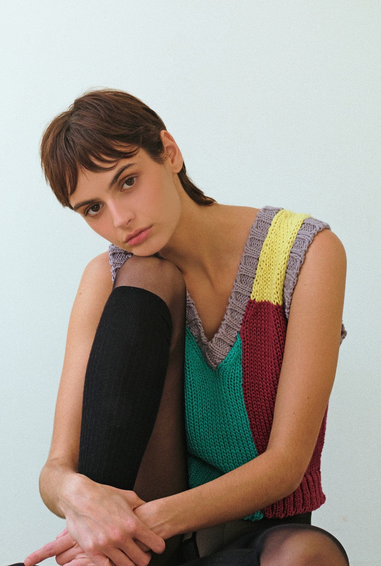Patchwork Vest Fields