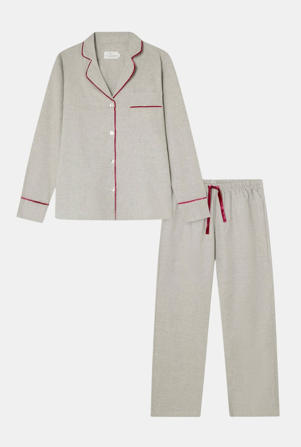 Pijama Mujer Velvet Rosé