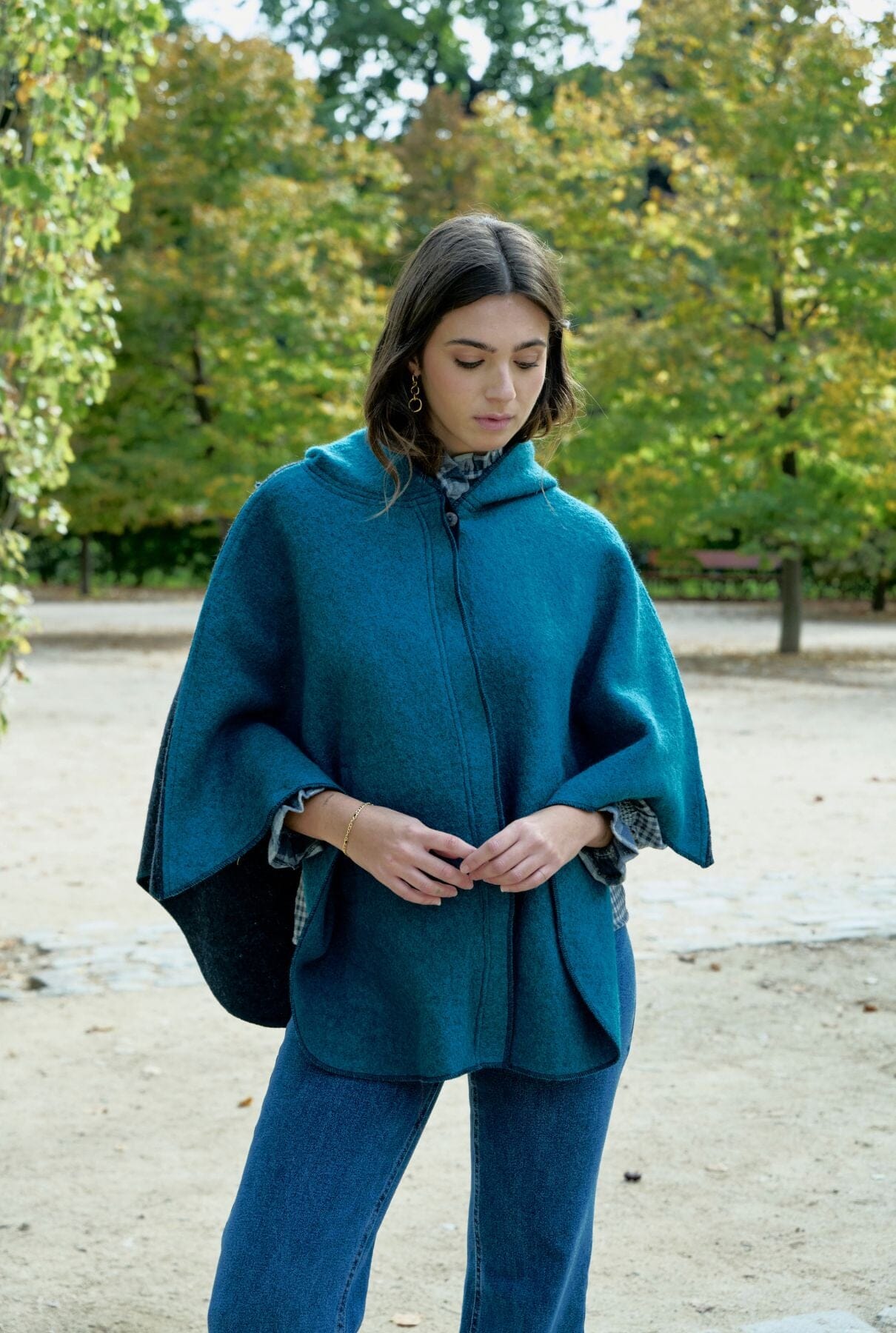 PONCHO MUR BLUISH