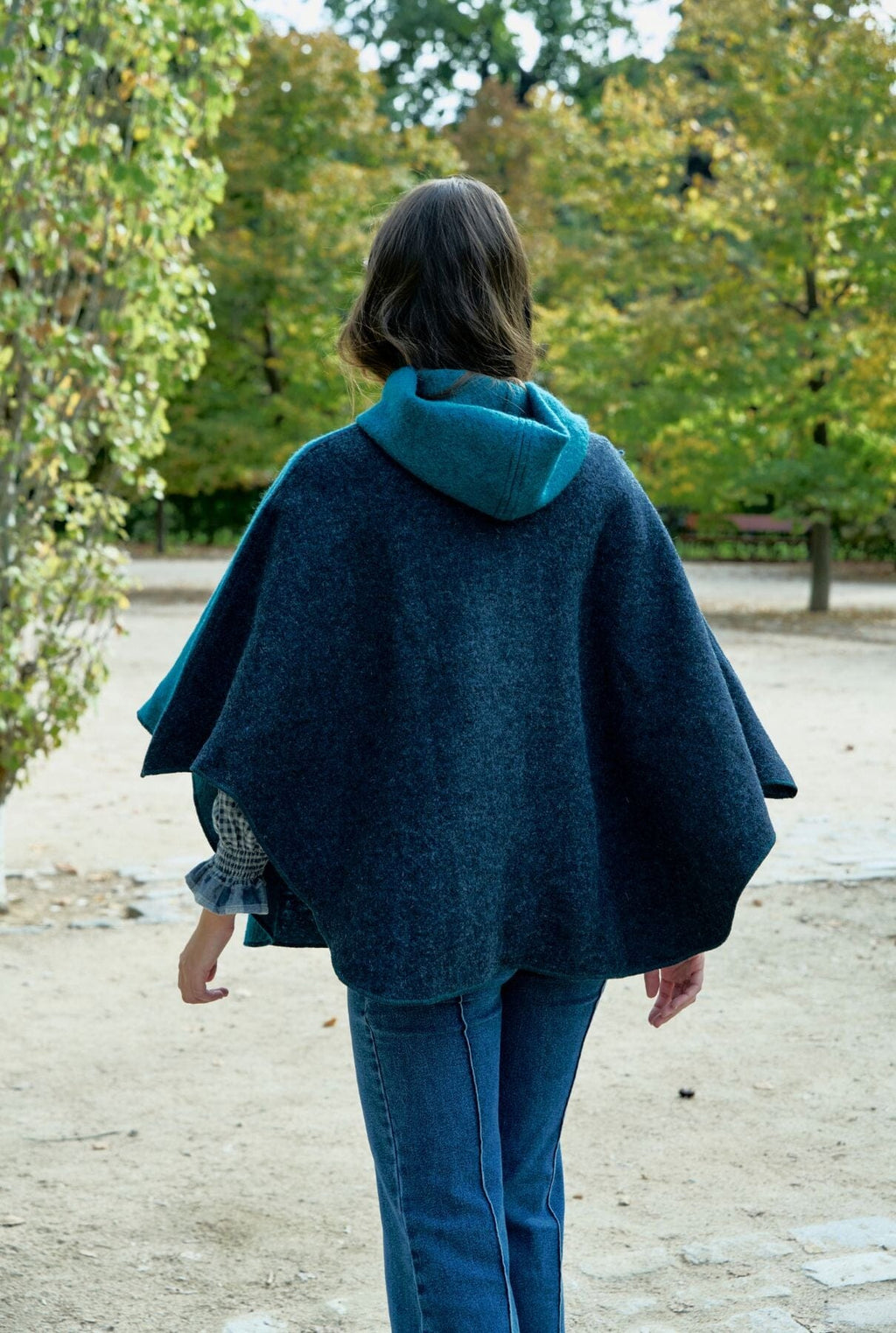 PONCHO MUR BLUISH
