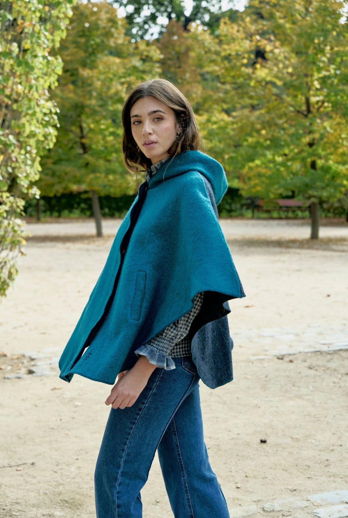 PONCHO MUR BLUISH