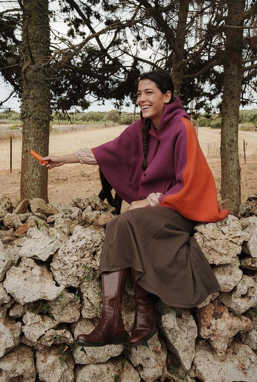 PONCHO MUR BUGANVILLA