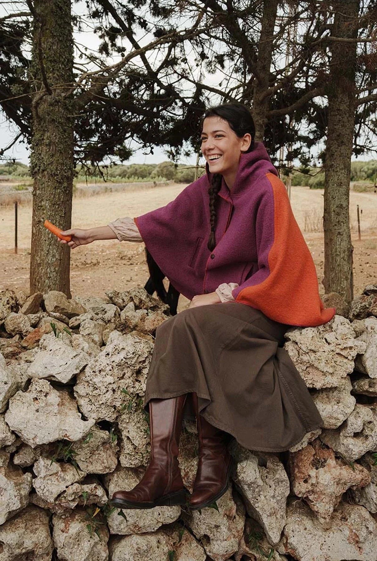 PONCHO MUR BUGANVILLA