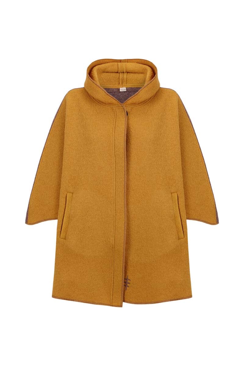 PONCHO MUR MOSTAZA
