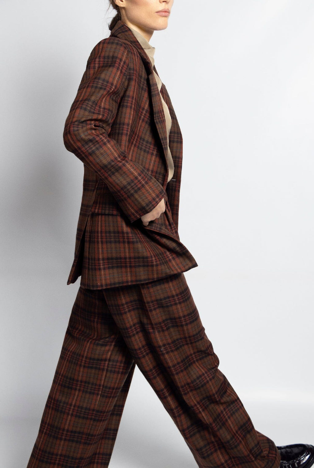 Blazer Hutton Cuadros - Edición Limitada