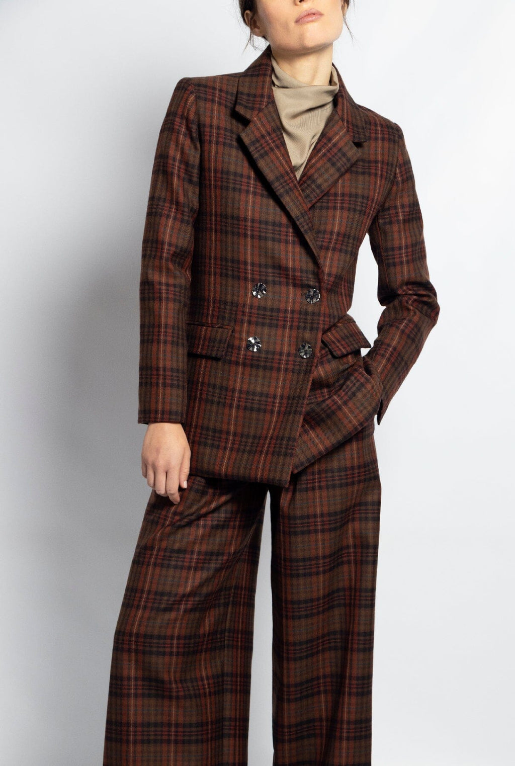 Blazer Hutton Cuadros - Edición Limitada