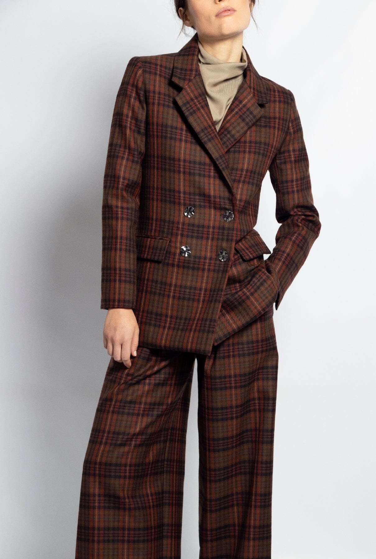 Blazer Hutton Cuadros - Edición Limitada