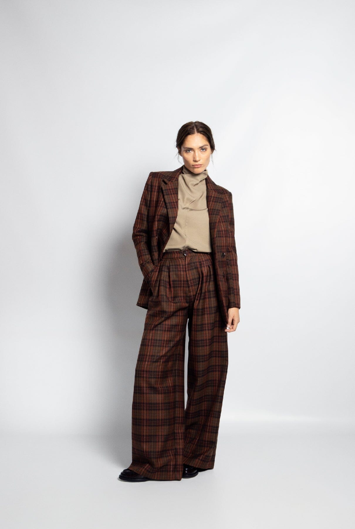 Blazer Hutton Cuadros - Edición Limitada