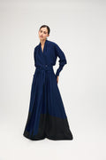 PREORDER Falda Leandra Bicolor Marino