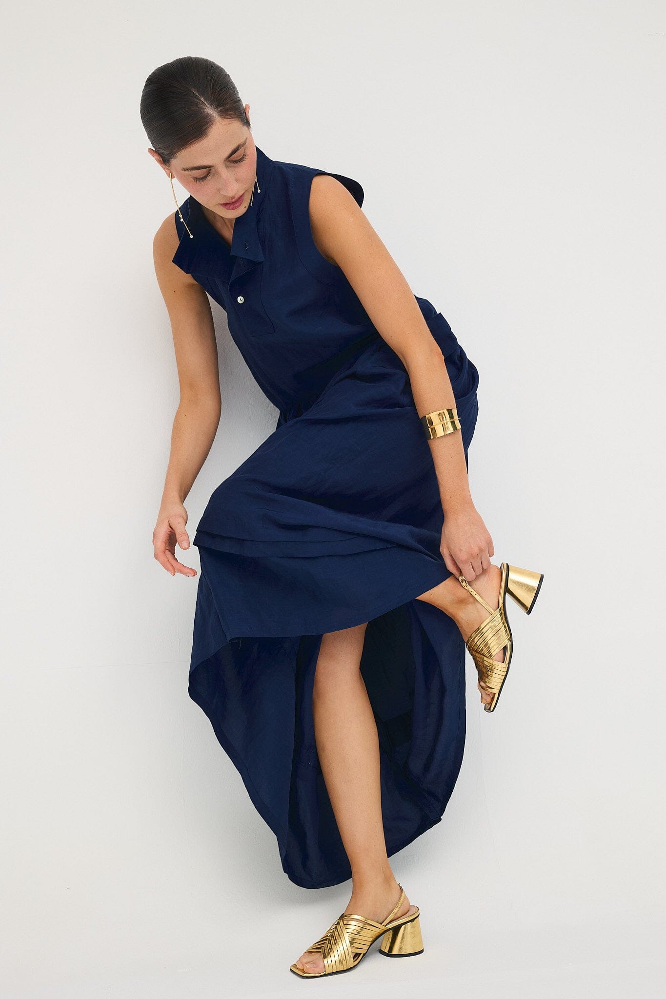 Preorder - Vestido Phoebe marino