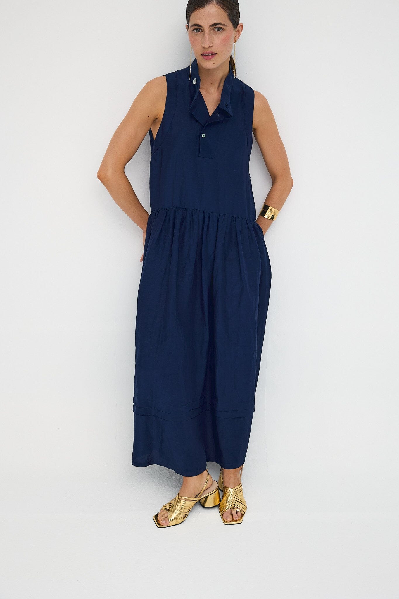 Preorder - Vestido Phoebe marino