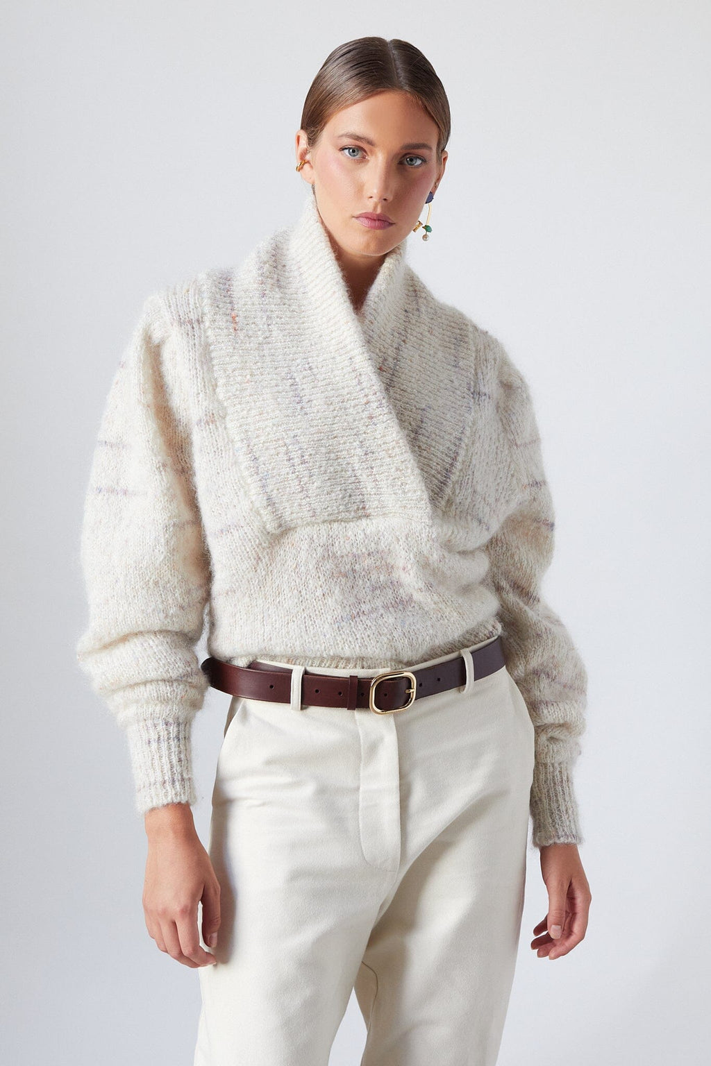 Ronald Sweater Grey Melange