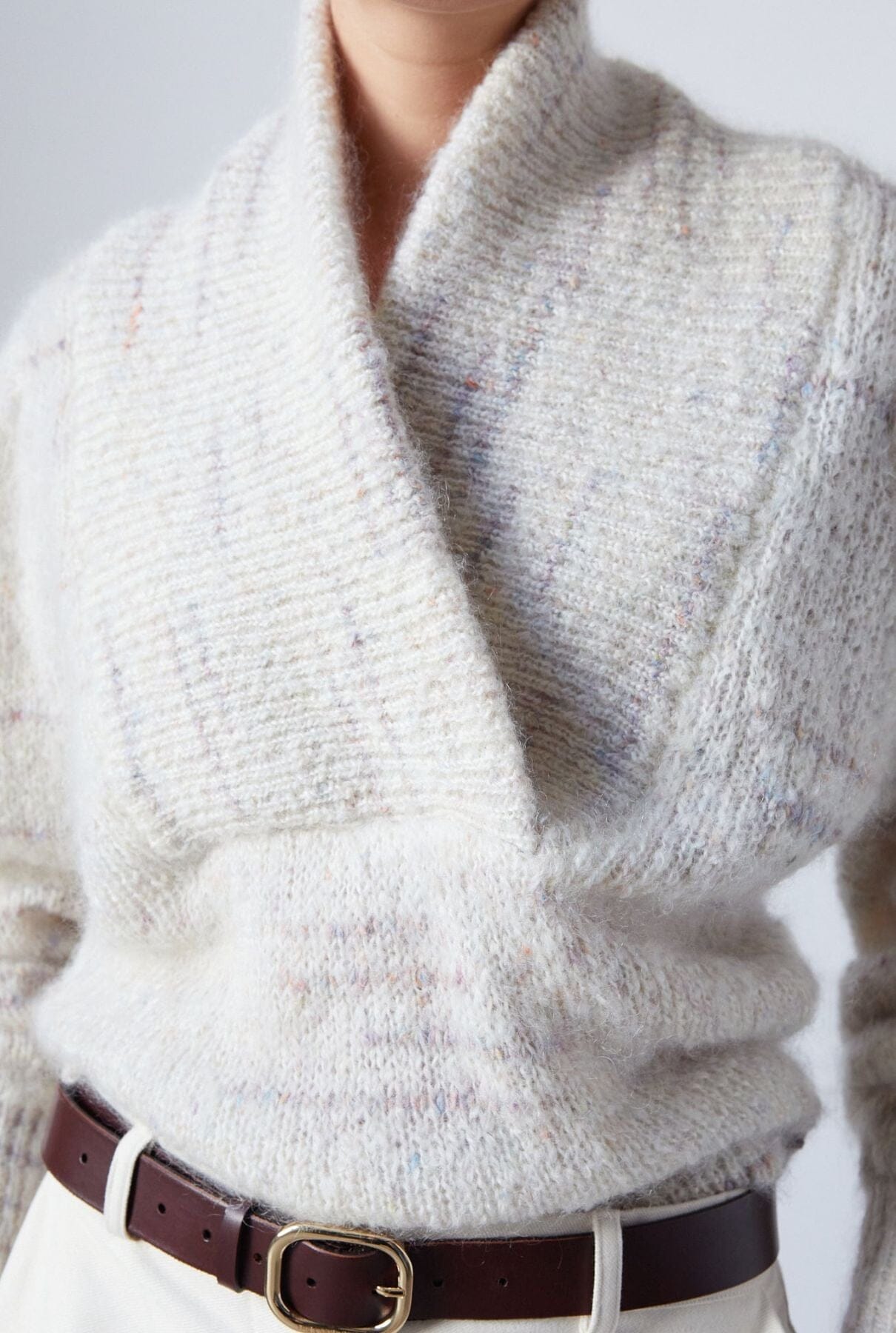 Ronald Sweater Grey Melange