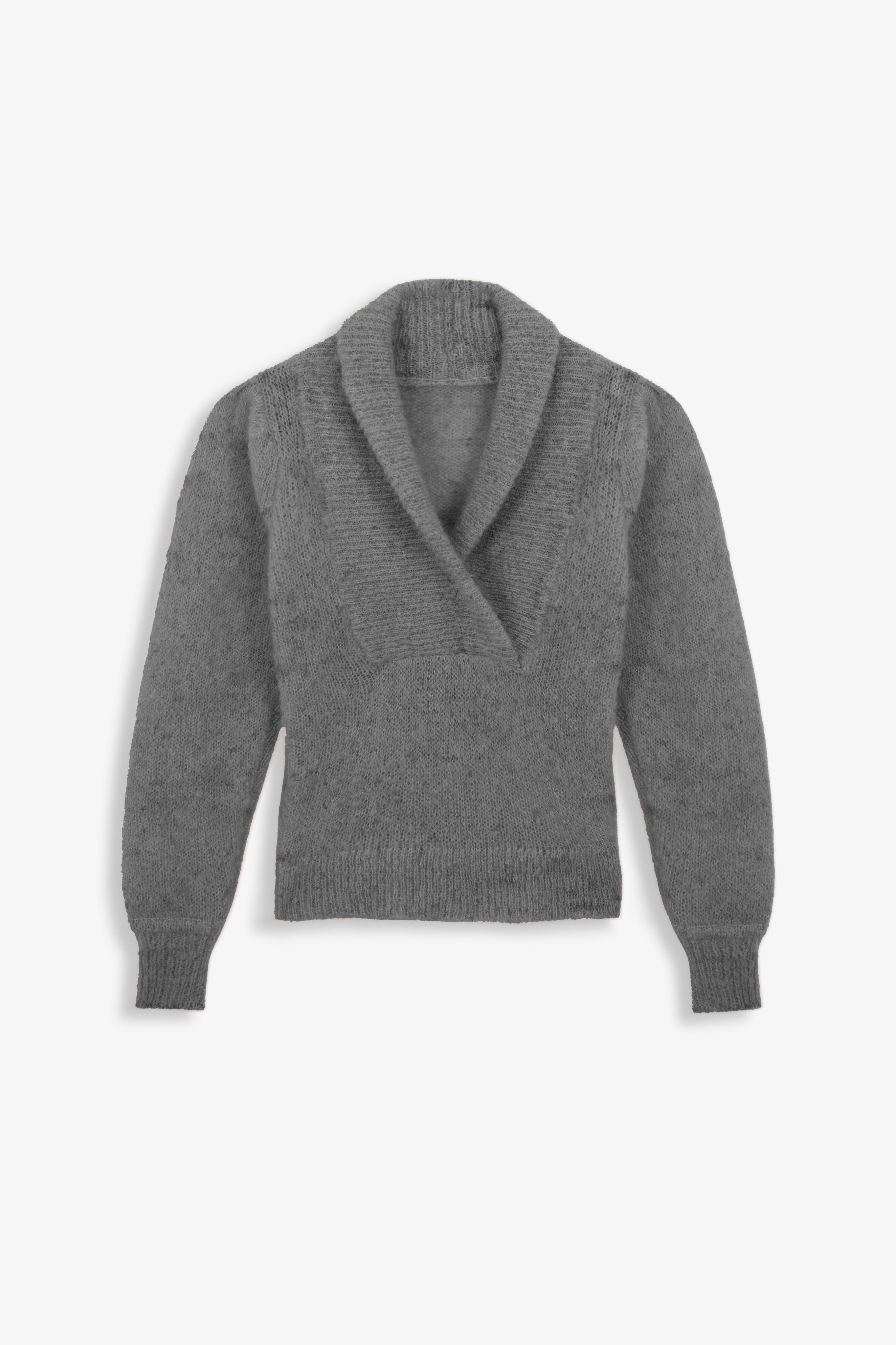 Ronald Sweater Grey Melange