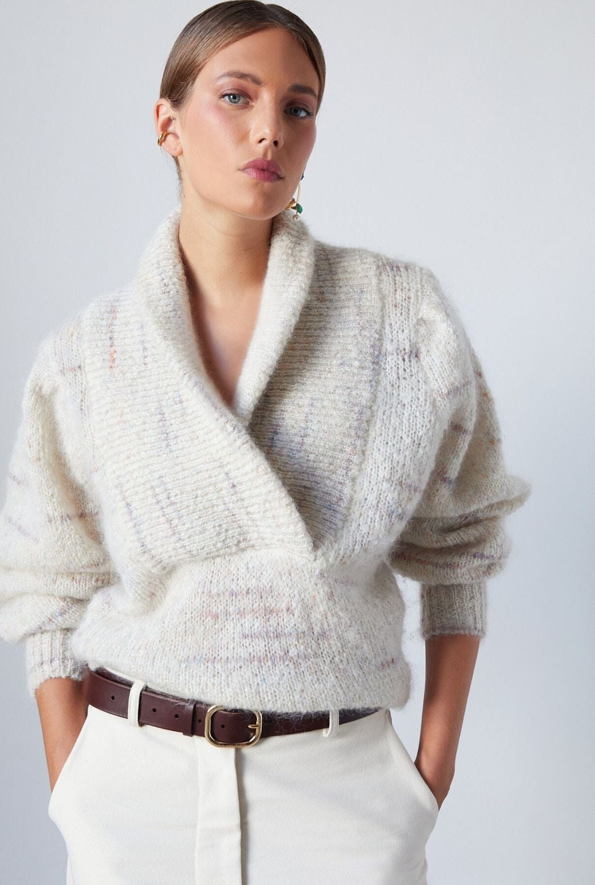 Ronald Sweater Oat Melange