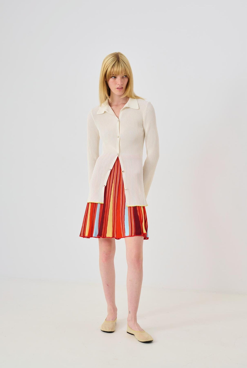 Sicilia Cardigan White