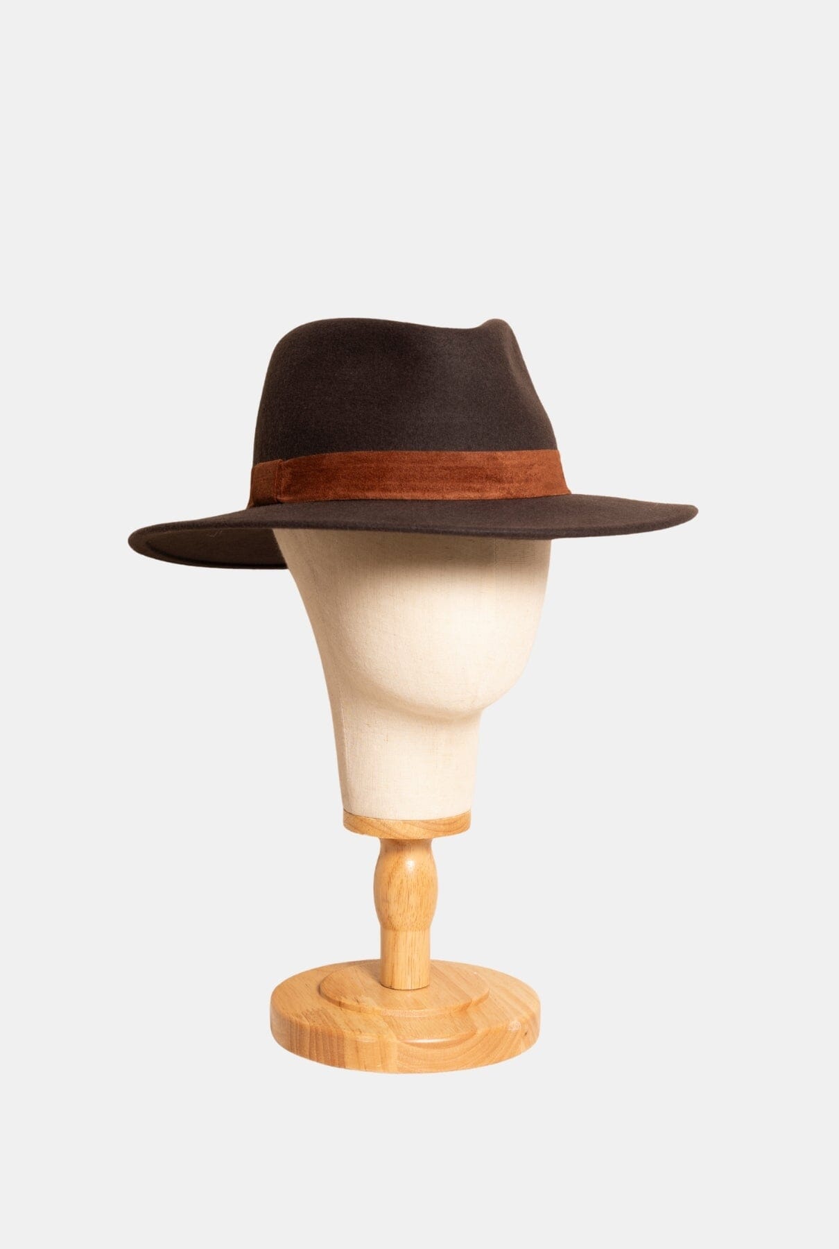 Sombrero Fedora Marrón Sencillo