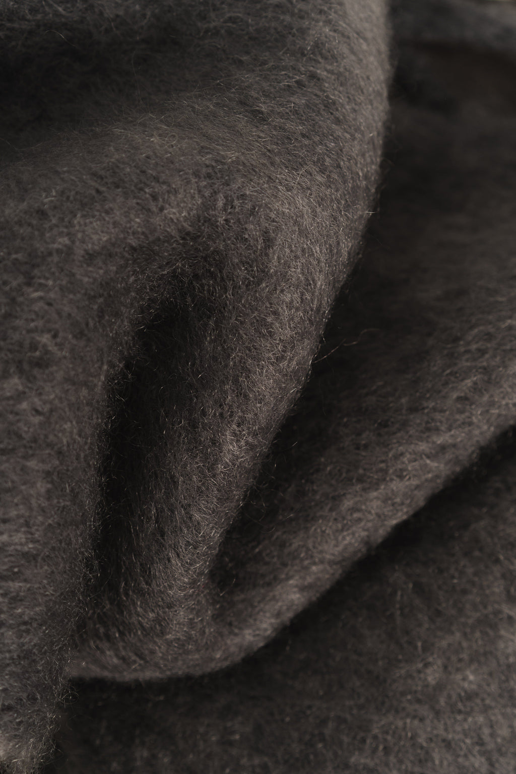 Stone Grey Mohair Shawl