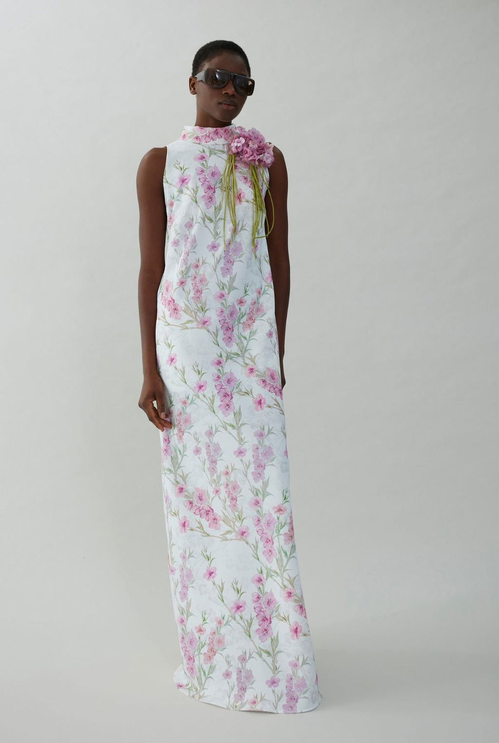 Straight printed dress